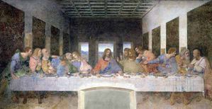 Photos de Groupe : Le Dernier Diner  "Tous en Cène" Leonardo_da_vinci_last_supper