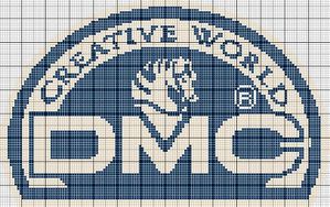 grille gratuite DMC Logo-DMC