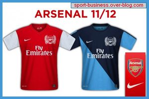 Arsenal FC Maillot-arsenal-2011-2012