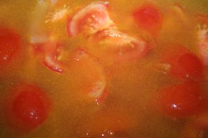 Soupe estivale glacée et son sorbet tomates/piment d'espelette Soupe-glacee-tomates-1085