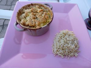 Duo de la mer en minis cocottes façon crumble Cuisine-425