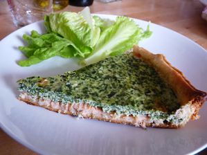 Tarte saumon, épinards et ricotta Cuisine-467