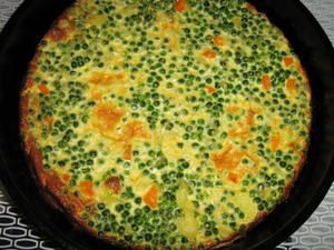 كعكة الجبن بالجلبانة Plat_de_gateau_pois