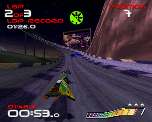 Plutot F-Zero ou plutot WipeOut ? Wipeout