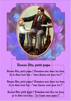 bonne fête a tout les papa(image a colorée pour imprimer)et+ Bonne-fete-petit-papa