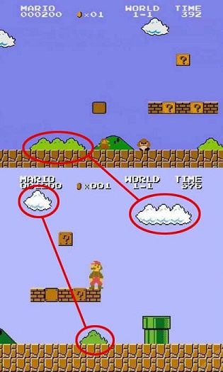 Super mario bros  et ses décors!! Mario-clouds