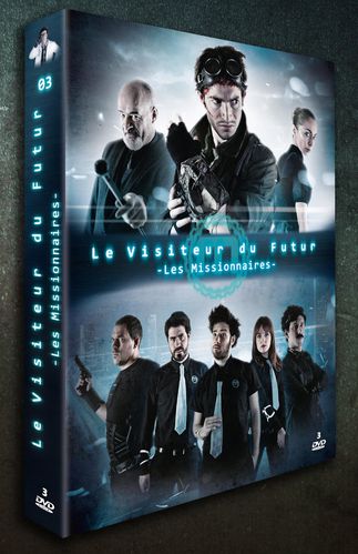 DVD Le Visiteur du Futur : Les Missionnaires (saison 3) Apercu-DVD-VDF-S3