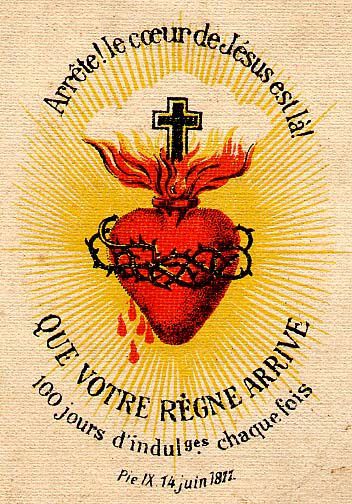 Acte de réparation au Sacré-Cœur de Jésus  Coeur