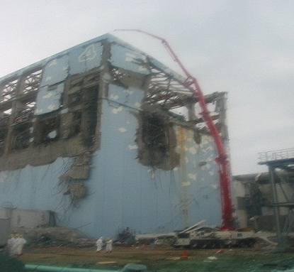 Fukushima : La structure de l'unité 4 est au bord de l'effondrement F