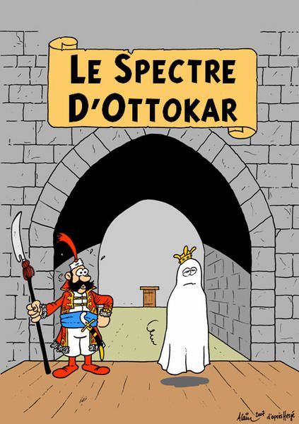 Couvertures d'albums détournés de Tintin et parodies Spectre