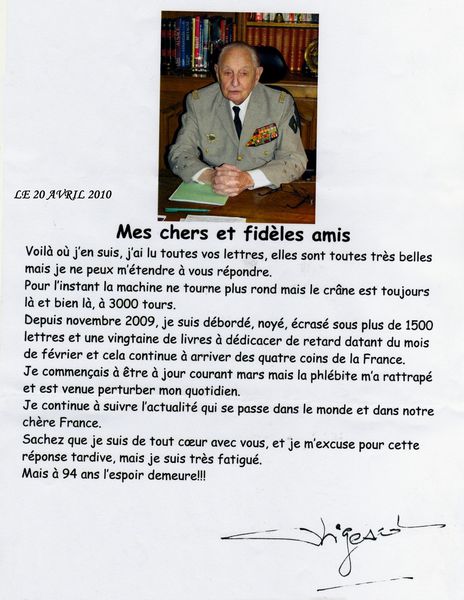 BIGEARD Marcel - général - grand soldat meneur d'hommes INDO et Algérie jusqu'en 1959 - Page 4 Bulletin_de_sant-_G-n-ral_BIGEARD