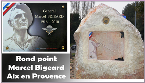 Ou se trouve ce rond point et en l'honneur de qui ? Bigeard