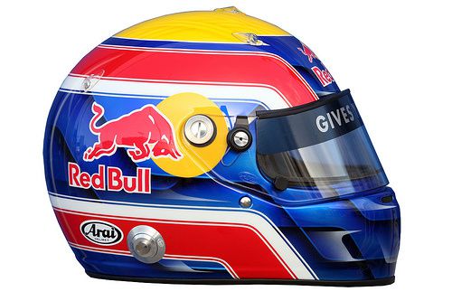 Les casques Mark-webber-2008-helmet