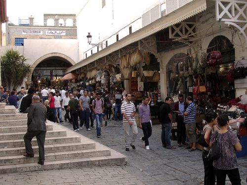 La Tunisie ,vous connaissez ? 7491-TUNIS-Le-Souk