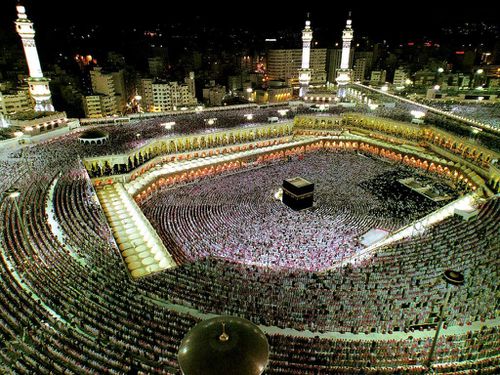 الكفار يتعجبون لوحدة المسلمين في زمن واحد Kaaba