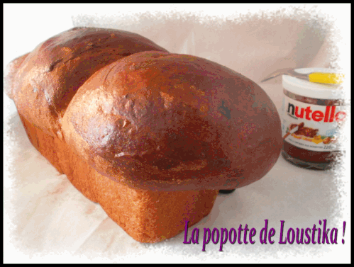 Brioche chocolat blanc et caramel P8060246