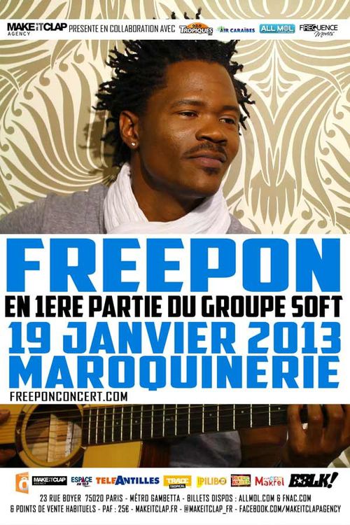 SOFT | 19 JANVIER 2013 A LA MAROQUINERIE FlyerFreeponWeb