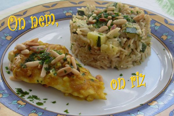 Riz aux courgettes Poulet-savora-riz-courgettes2