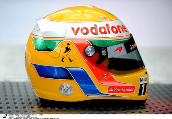 Les casques Lewis-hamilton