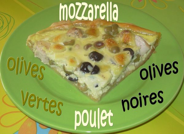 Tarte au poulet, à la mozzarella et aux deux olives Tarte-poulet-mozza-olives3