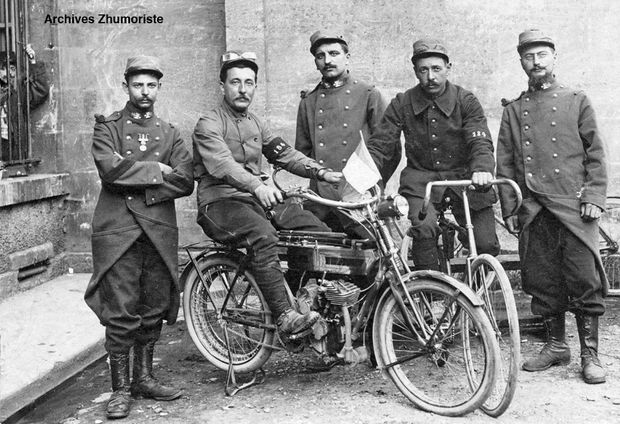 La moto dans la Première guerre 1914-1918 Terrot-musiciens-copie