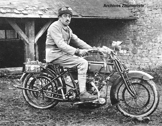 La moto dans la Première guerre 1914-1918 BSA-Dellery-copie