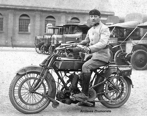 La moto dans la Première guerre 1914-1918 BSA-militaire-copie