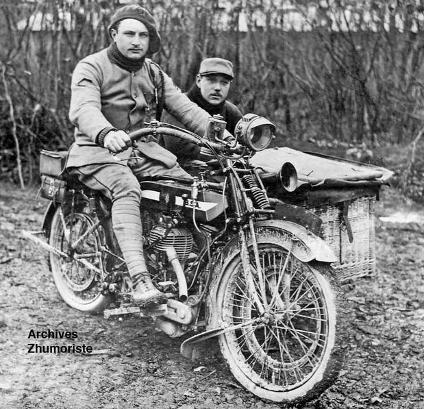 La moto dans la Première guerre 1914-1918 1918-Side-BSA-Alpins-copie