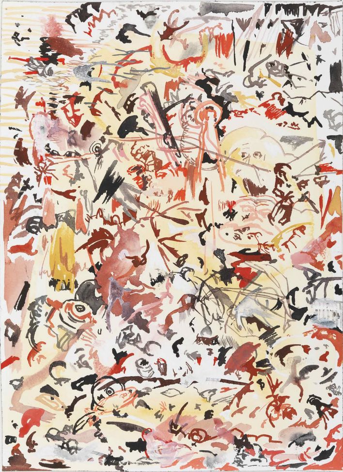  Cecily Brown  Peintre britannique   Cecily-Brown-2010-Untitled