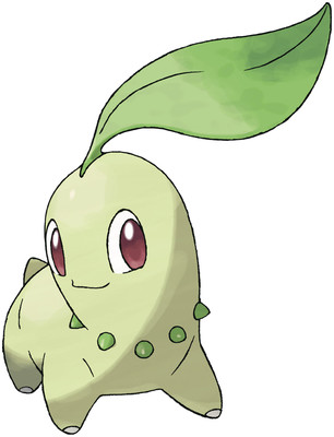 If a footballer was a Pokemon Chikorita