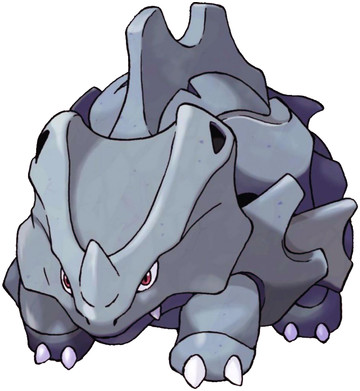 Pokémony  Indigové ligy Rhyhorn