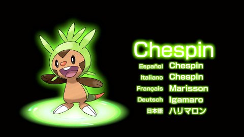 Pokemon Guides #2 - New Games Xy-chespin