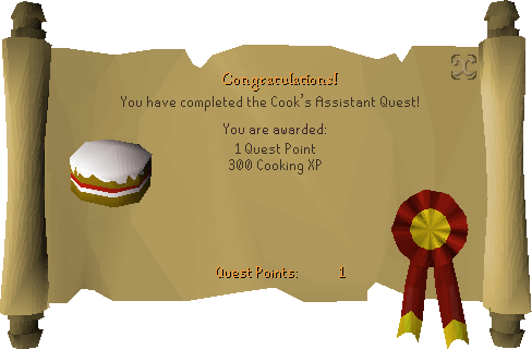 OSRS - (QUEST) Cook's Assistant Final