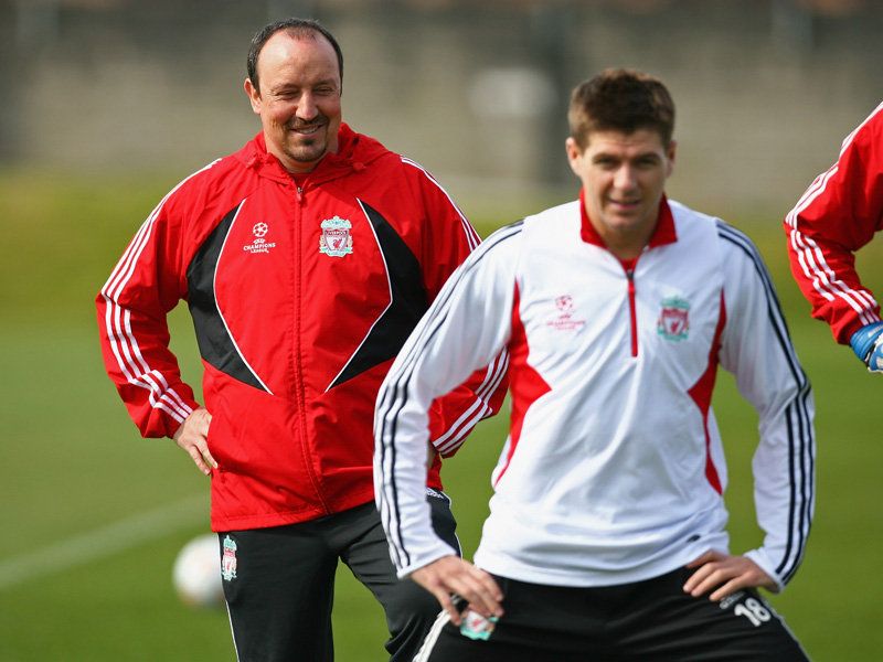      .. Rafa_Benitez_Steven_Gerrard_Liverpool_trainin_806365