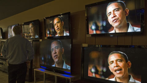 BRAVO MONSIEUR LE PRÉSIDENT BARACK OBAMA ! AFP_081029obama-pub-tele_8