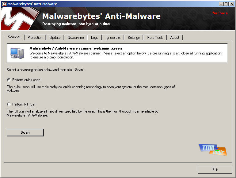 Malwarebytes’ Anti-Malware 1.4 |Ücretsiz| Malwarebytes-tamindir-ss-1