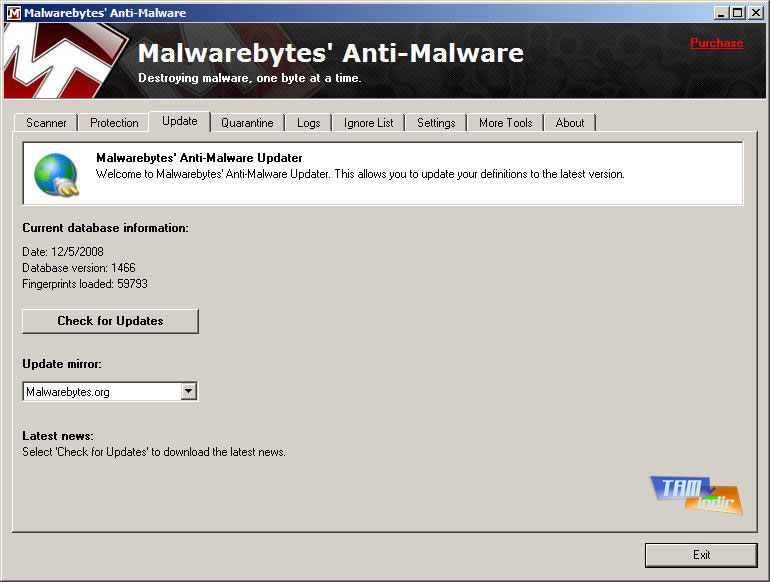 Malwarebytes’ Anti-Malware 1.4 |Ücretsiz| Malwarebytes-tamindir-ss-2