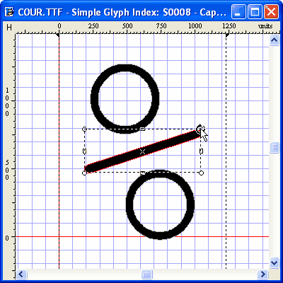 Font Creator Glyph