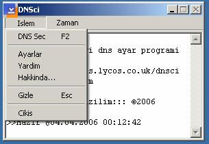 DNSci v1.25(DNS Ayar Programı) Dns2