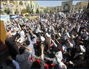 تجمع احتجاجي بمدينة قم المقدسة ضد الاساءة للقران الكريم 242461081621315612914117716147164171791163