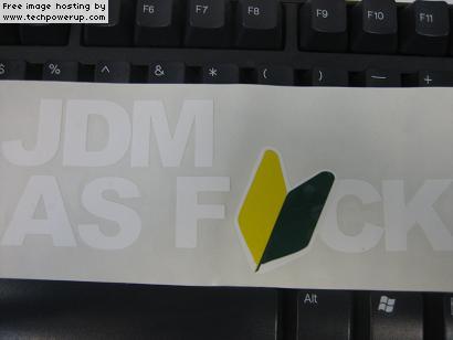 Car Decals JDM/PHDM/Euro!! and unique PlateFrames IMG_8661