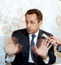 Nicolas Sarkozy hostile  la privatisation d'EDF Sarkozy