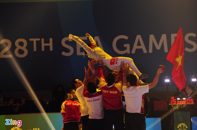 Thành tích của Việt Nam tại Sea Game 28  Singapore 2015 Dung3_zing