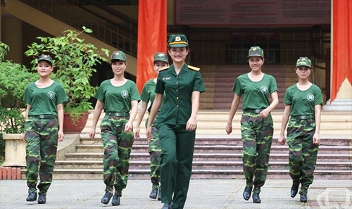 Những nữ quân nhân xinh đẹp của QĐND Việt Nam Qd2