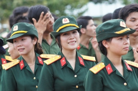 Những nữ quân nhân xinh đẹp của QĐND Việt Nam Qd9