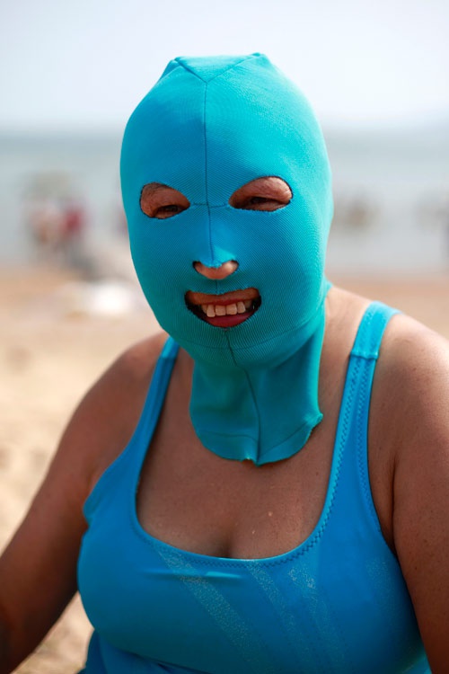Đồ tắm biển quái lạ của phụ nữ Trung Quốc 7