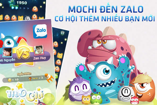 Game mochi đã có mặt trên zalo chat 600x400ketbanmochi