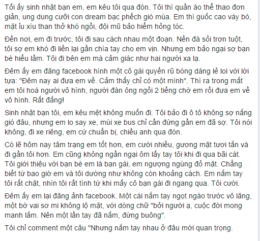 Không dám công khai tình yêu vì bạn trai đi xe 'cùi bắp' Giang_2