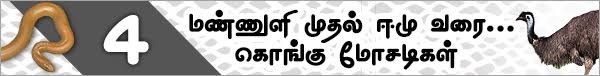 மண்ணுளி முதல் ஈமு வரை: மிரள வைக்கும் கொங்கு மோசடிகள் -4 Mannuli%204%20logo