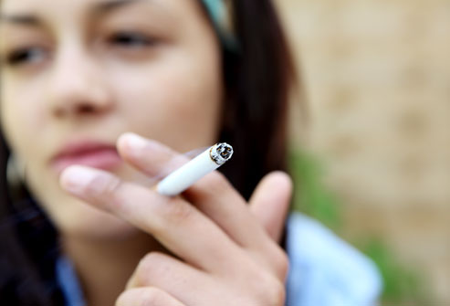 A Visual Guide to complete Asthma Cure Getty_rm_photo_of_teenage_girl_smoking